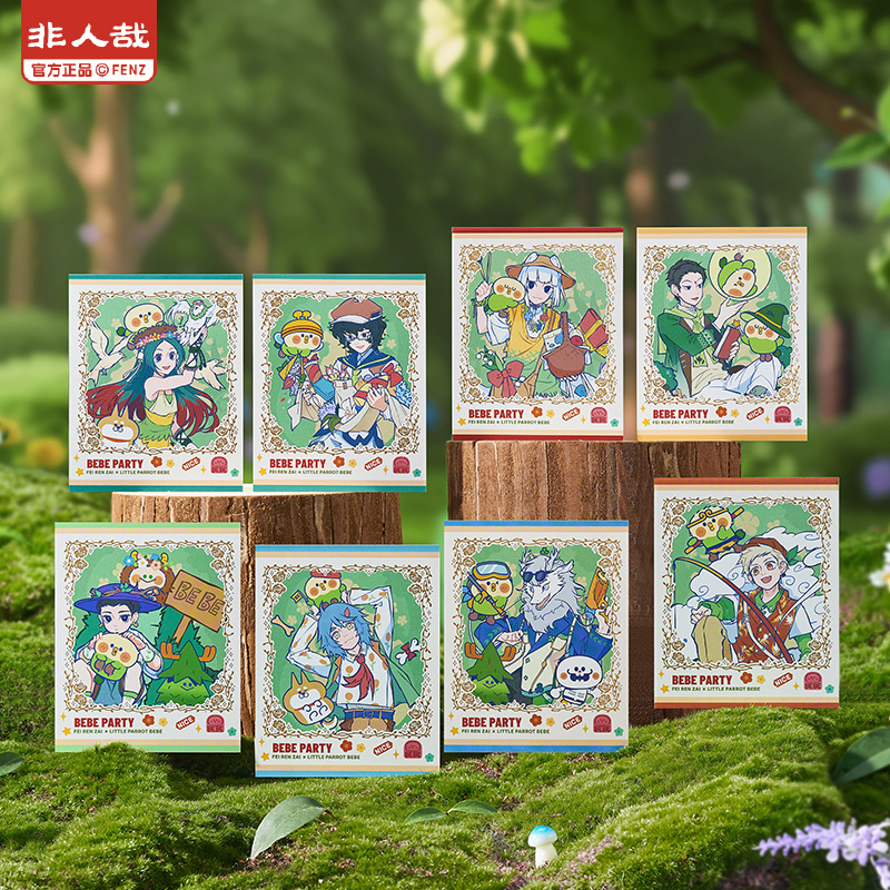 非人哉×小鹦鹉BEBE拍立得盲盒