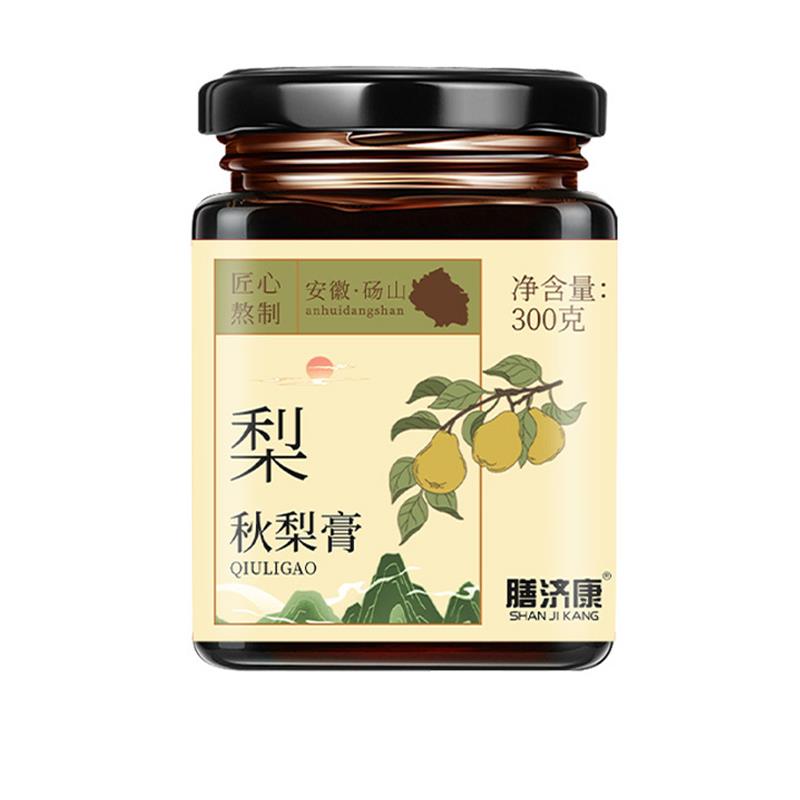 膳济康秋梨膏300g瓶装百合梨菊花甘草罗汉果枇杷果组合养生膏滋