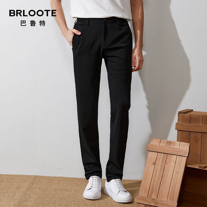 Brloote/巴鲁特男士休闲裤 时尚商务修身舒适西裤长裤  新品在类目 男装, 休闲裤中 - 来自Buy2taobao.com提供专业的淘宝代购服务