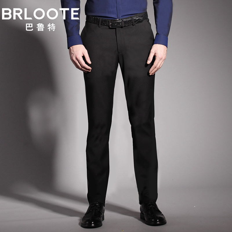 Brloote/巴鲁特秋冬青年修身西裤 男士百搭商务休闲裤子|msdalam kategori Pakaian Lelaki, seluar santai - dari Buy2taobao.com untuk memberikan perkhidmatan ejen Taobao profesional membeli