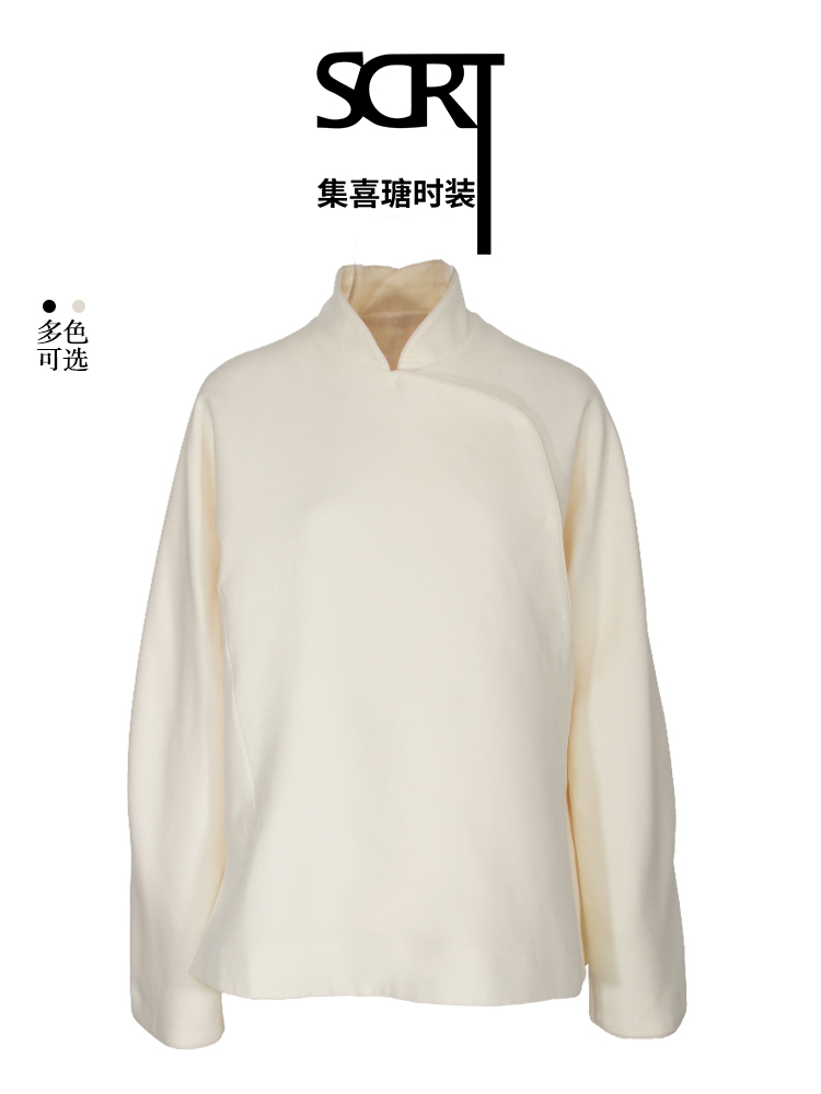 SCRT简约常规新中式外套