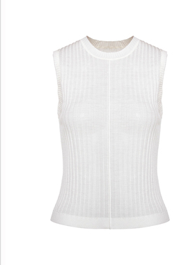 SCRT集喜瑭CHAO细羊毛背心上衣WD001