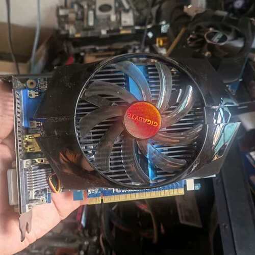 议价技嘉650显卡。2G显卡。各接口测试完好，包好用。成色如图，