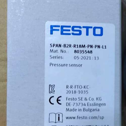 议价 正品 压力感测器 SPAN-B2R-R18M-PN-PN-L1（8035548）