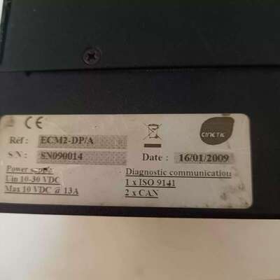 议价CINETIC ECM2-DP/A SN090014 Diagnostic commucstion