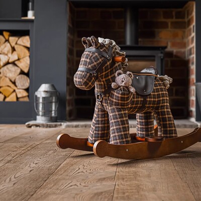 小木马实木摇摇马周岁礼物