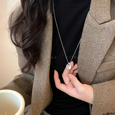 马鞍包长款项链小众气质百搭