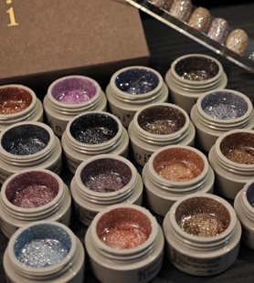 日本enoi碎钻胶美甲 新色甲油胶 Enoi碎钻胶超闪 F23-42