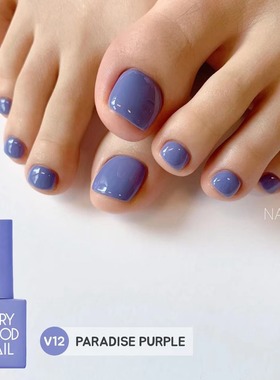 2024潘通流行色 长春花蓝 温柔浪漫 韩国甲油胶 Verygood V12