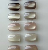 东京展会 日本进口 2025 猫眼胶 CLETO Mag INS爆款 Oro 甲油胶