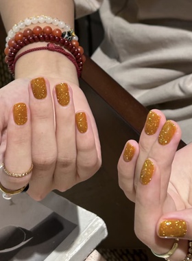 日本Enoi dIamond flash 碎钻胶 闪钻 甲油胶 F16 绝美招财黄