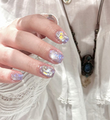 Hello 韩国进口Gentle Pink Star猫眼甲油胶星耀银河ST31