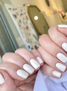 不偏黄不死白~韩国小清新品牌verygood甲油胶温和的浅棉米色 N11