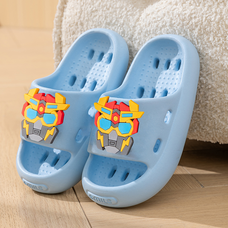 卡通镂空儿童洗澡鞋浴室