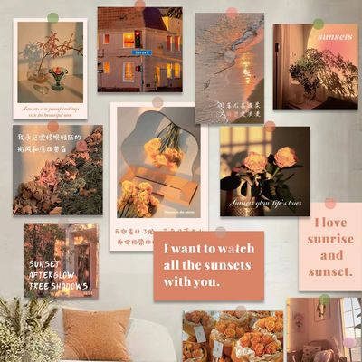 15张墙贴海报装饰卡片墙面壁纸