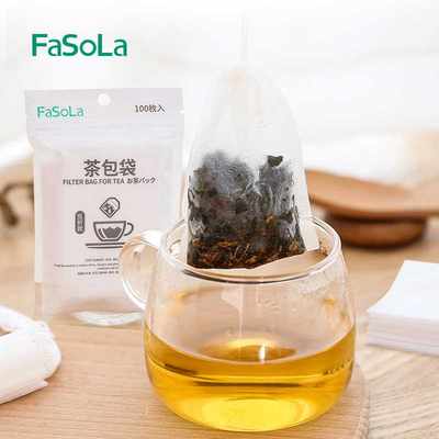 茶包袋茶隔茶叶过滤器玉米纤维茶滤网茶漏隔渣冲茶器滤茶泡茶神器