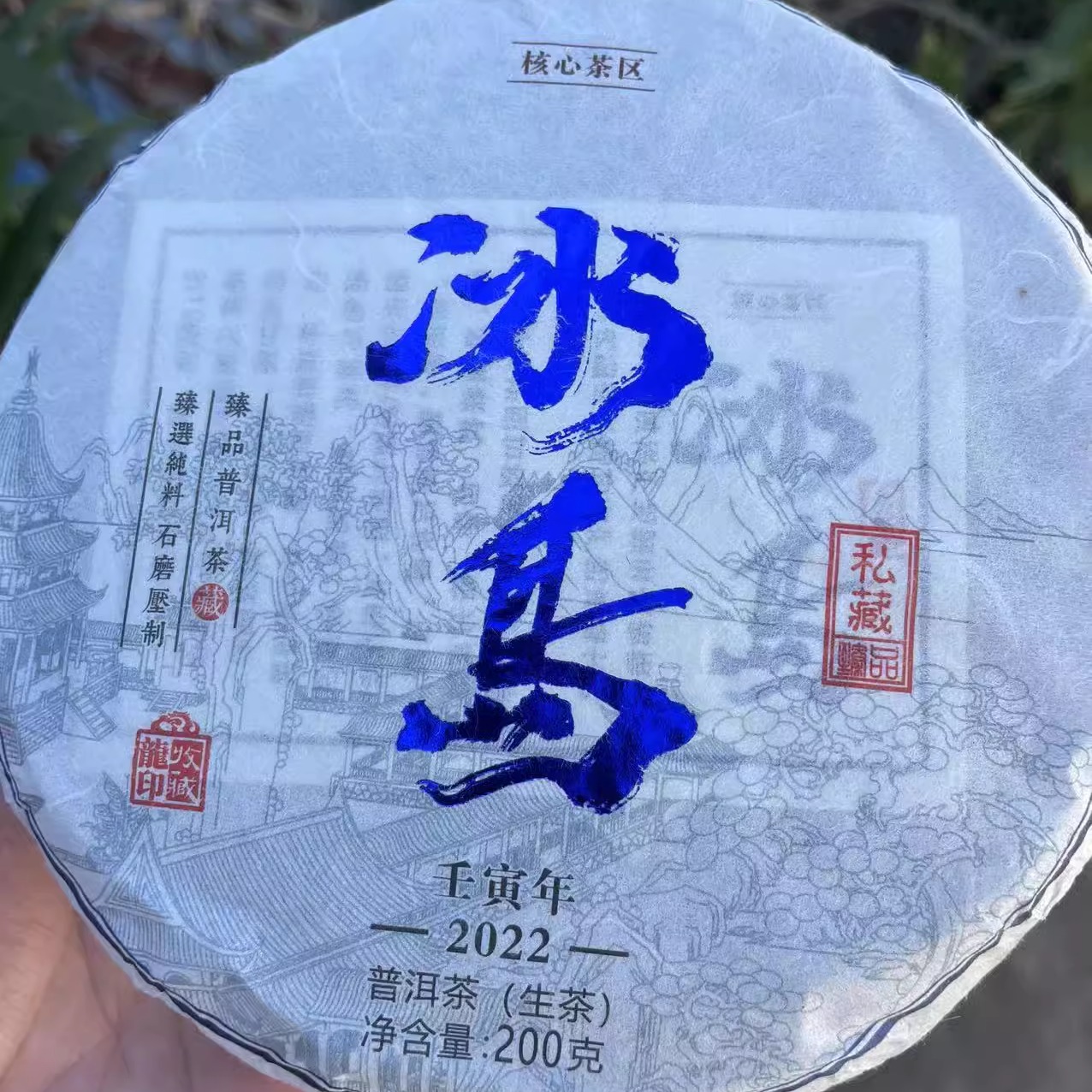 源头茶农，正宗的冰岛老寨茶