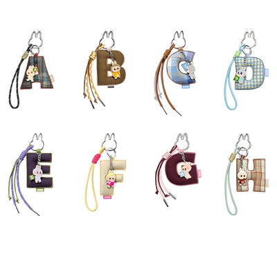 LABUBU心底密码系列字母挂件盲盒