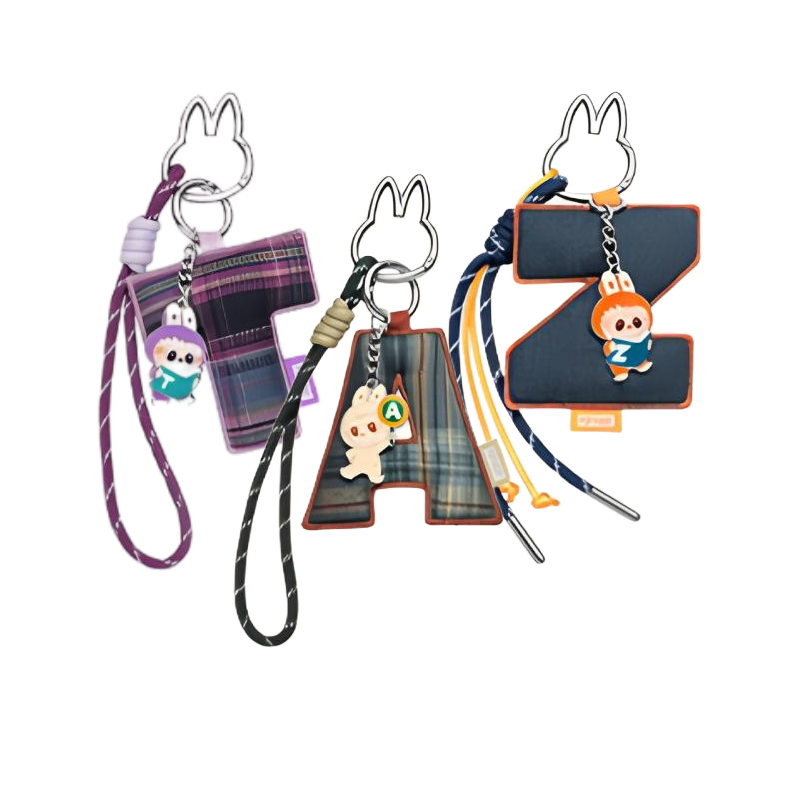 labubu心底密码字母挂件盲盒礼物