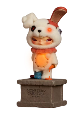 POPMART泡泡玛特Hirono小野诡乐园系列手办场景底座潮玩礼物摆件