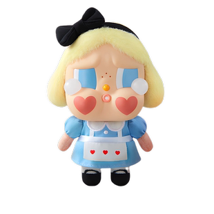 POPMART泡泡玛特哭娃CRYBABY眼泪工厂搪胶脸毛绒公仔盲盒挂件礼物