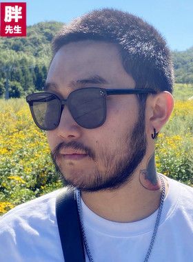 防紫外线大框黑色高清太阳镜