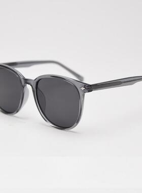 圆形偏光太阳镜防紫外线墨镜