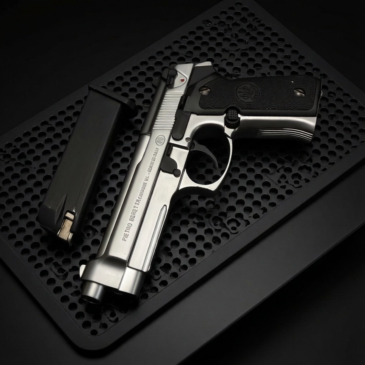 1：2.05伯莱塔合金军模M92a1模型全拆卸金属抛壳枪玩具不可发射