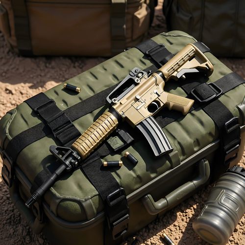 1:2.05合金军模M4A1金属军事摆件仿真抛壳全拆卸男孩礼物不可发射