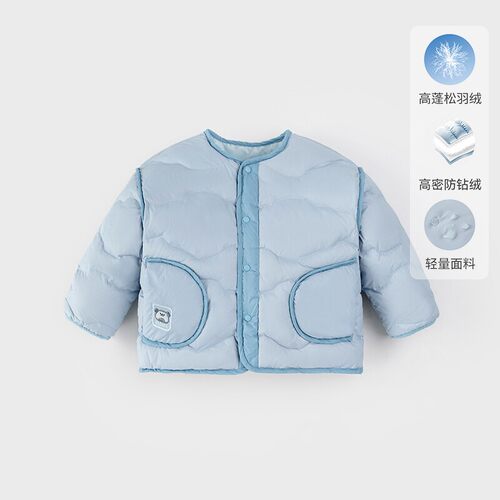儿童羽绒服外套宝宝冬季外出保暖上衣加厚冬款衣服冬装童装