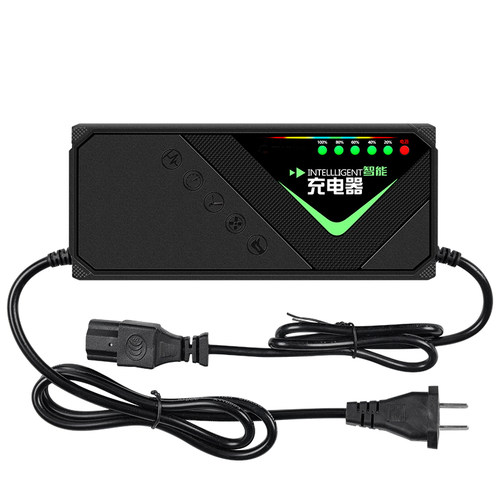 电动车电瓶车充电器48V12Ah60V20Ah72V30Ah智能通用自动断电铅酸