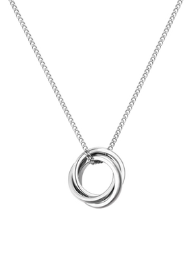 莫比乌斯环项链女小众设计