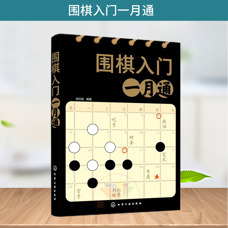 围棋入门一月通 零基础成人围棋自学书籍 围棋速成书籍 30天学会围棋
