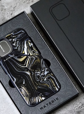 MATERIK炼金系列适用于苹果13/13pro/13promax手机壳保护套高质量轻奢时尚小众潮牌创意设计个性鲜明独特风格