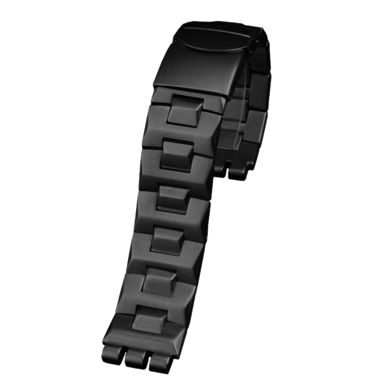 适配swatch斯沃琪YGS749G学生陶瓷精钢表带男女手表链 17 19mm