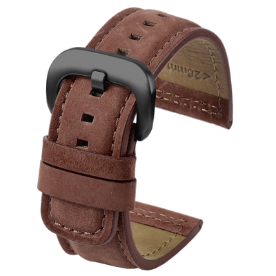 适配7七个星期五手表表带真皮男配件sevenfriday表带头层牛皮28mm