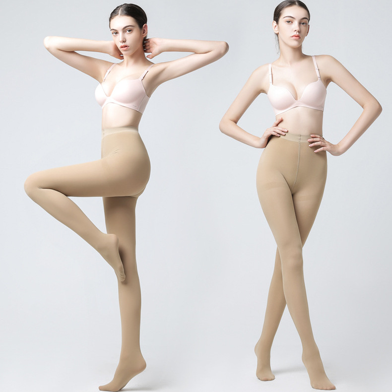 宝娜斯200D天鹅绒春秋中厚光腿神器显瘦春季女厂家批发打底连裤袜