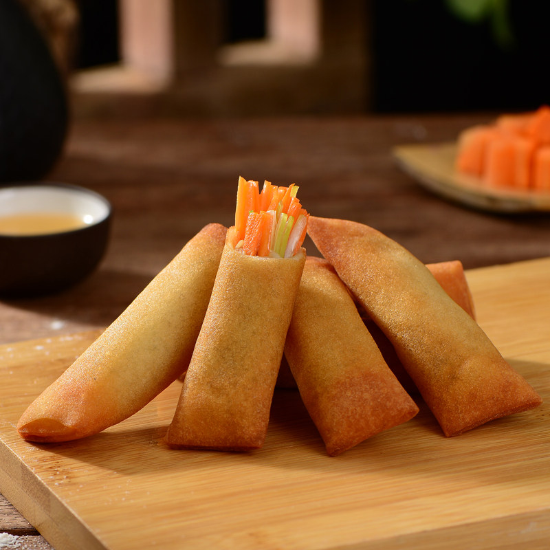 千味央厨油炸小吃组合春卷油条