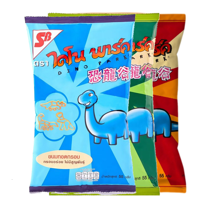 通心脆SB牌恐龙谷膨化食品