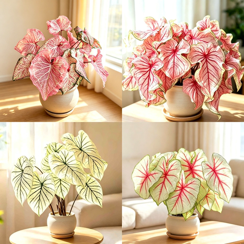 【零度生物】彩叶芋植物新手简单好养就活办公室绿植热植
