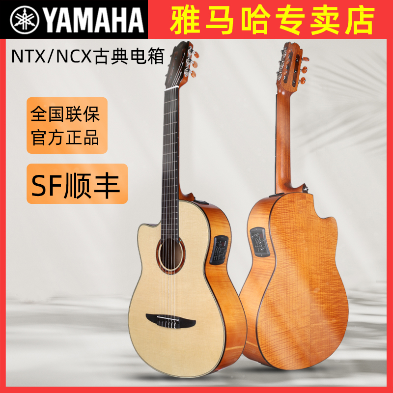 雅马哈电箱单板古典吉他