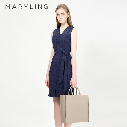 maryling玛俪琳2021真皮风琴包