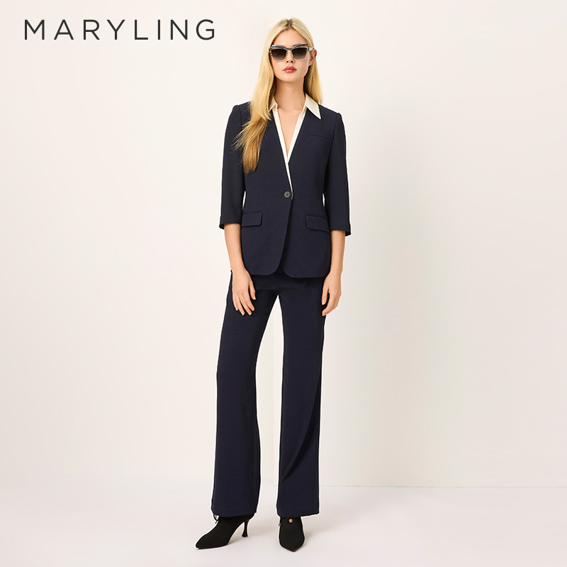 MARYLING通勤休闲宽松长裤