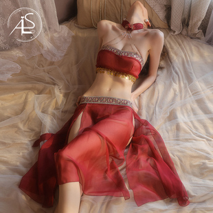 瑷绫说性感睡衣女新款 独特绝美纯欲高级感女人味古风浪漫实用睡裙