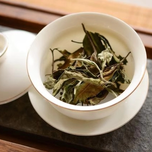 麻栗坡猛硐白茶古树茶月光白茶散装茶毛料500克