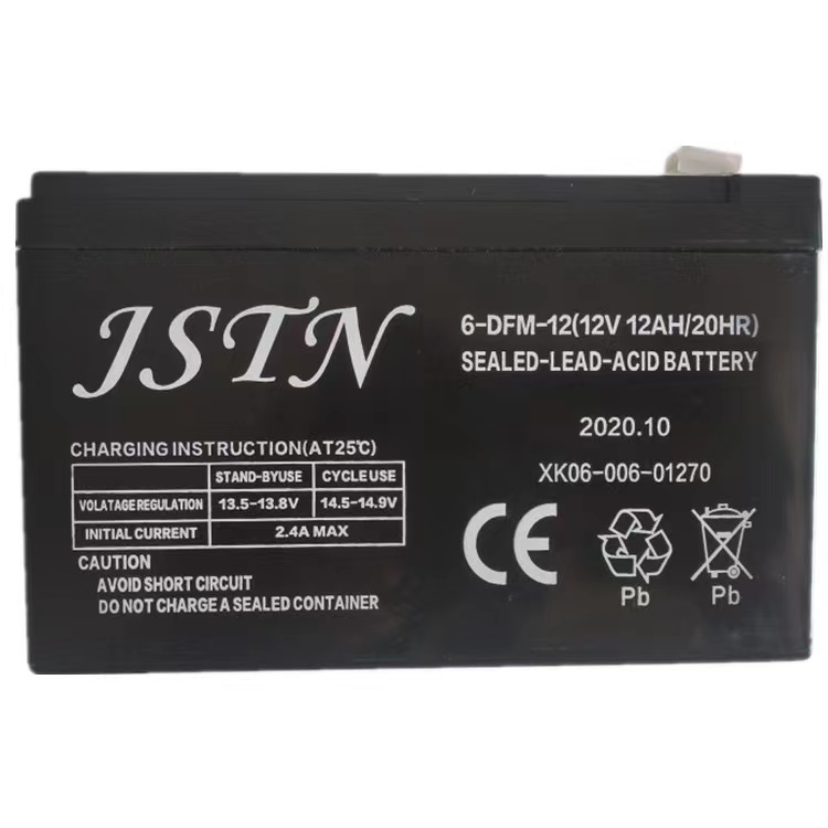 JSTN蓄电池6-DFM-812V8AH