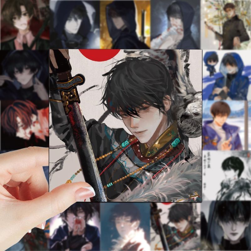 198张卡通盗墓笔记贴纸张