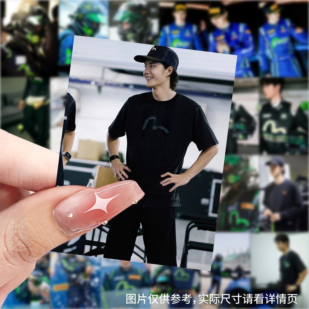 189张王一博帅气赛车服贴纸高颜值明星周边贴画diy电脑笔记本装饰