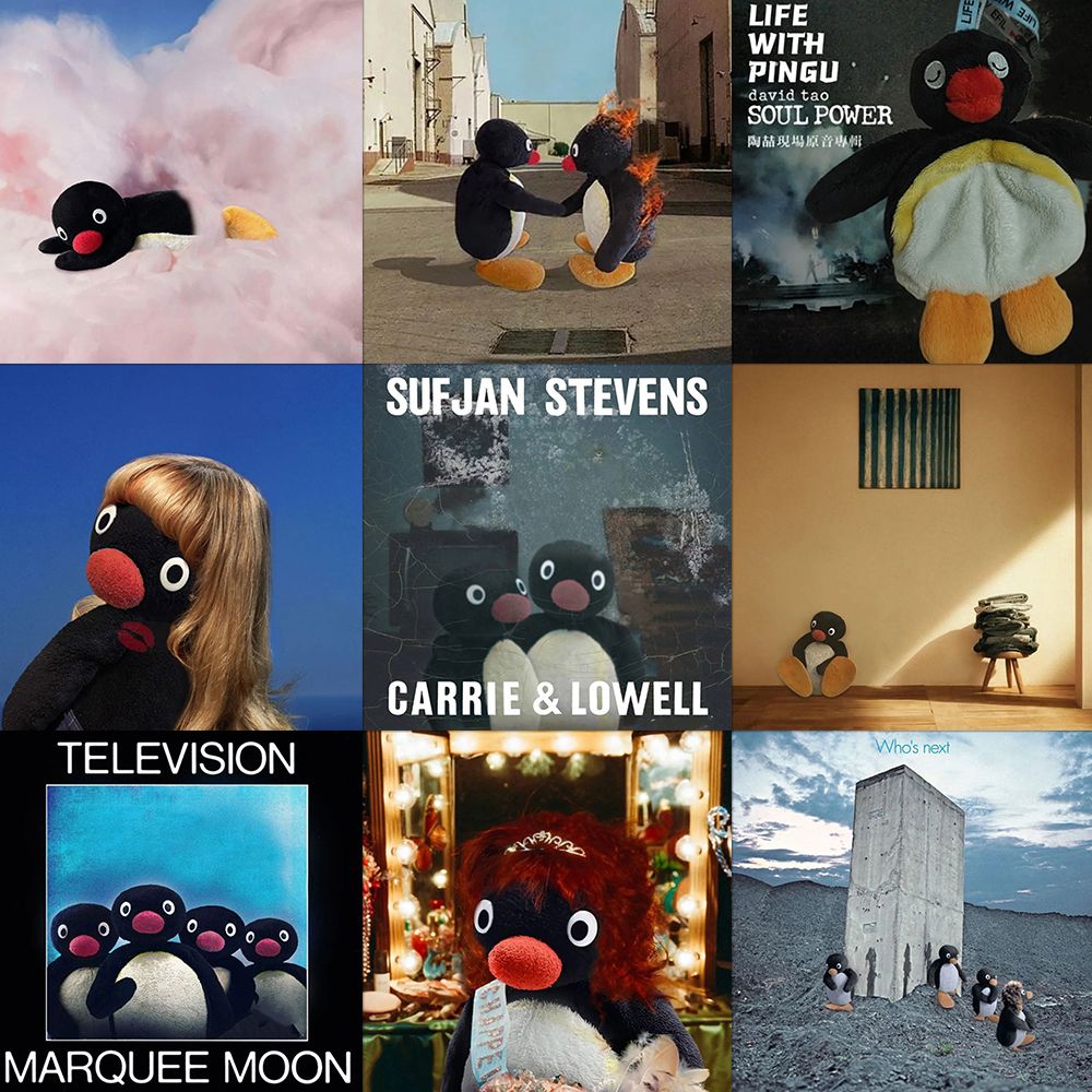 324张爆款pingu专辑封面