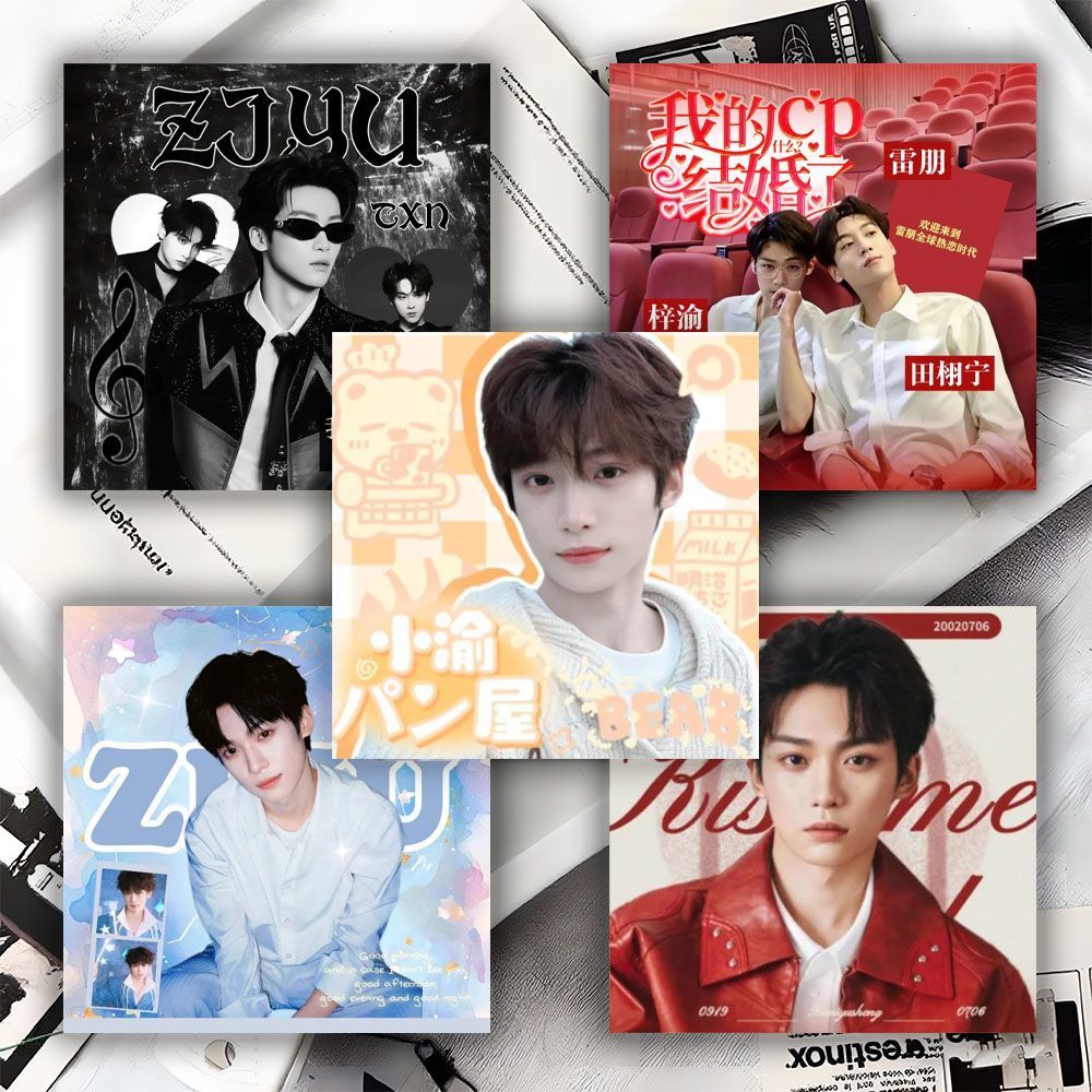 48张雷朋方卡小卡明信片i